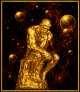 The Metaphysical Society thinker icon representing reflective metaphysical study.